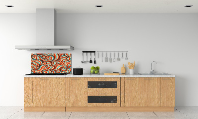 Panneau crédence cuisine Motif tourbillonnant