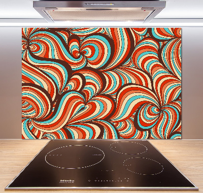 Panneau crédence cuisine Motif tourbillonnant