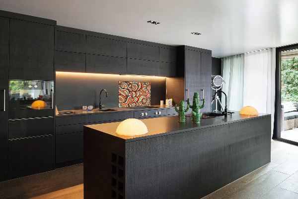 Panneau crédence cuisine Motif tourbillonnant