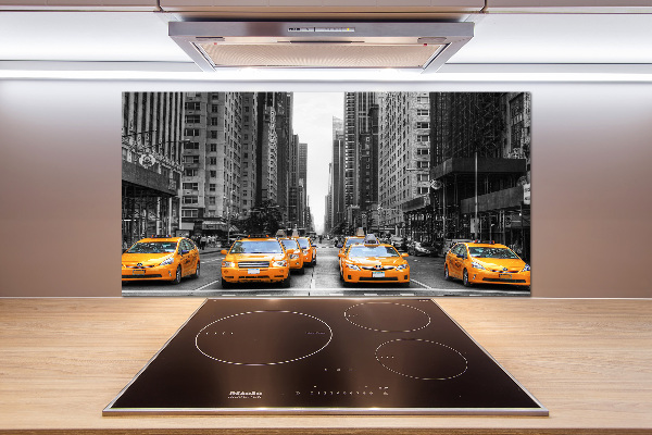 Verre pour crédence Taxis New York