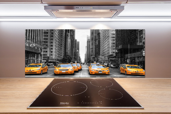 Verre pour crédence Taxis New York
