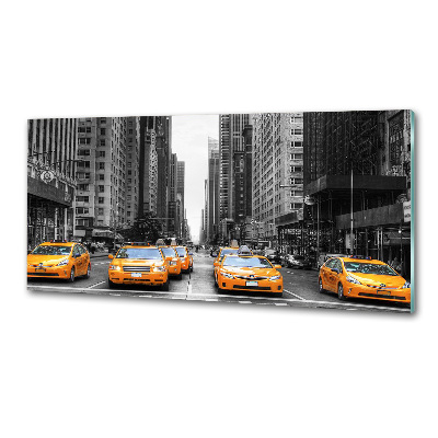 Verre pour crédence Taxis New York