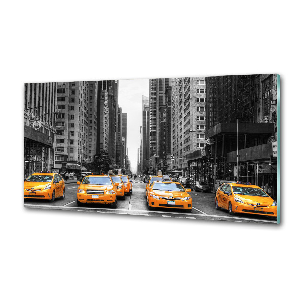Verre pour crédence Taxis New York