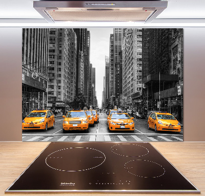 Verre pour crédence Taxis New York