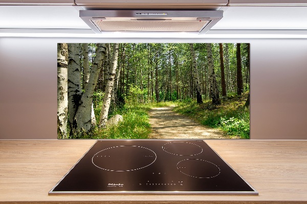 Panneaux muraux cuisine Sentier dans la forêt