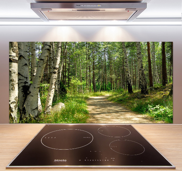 Panneaux muraux cuisine Sentier dans la forêt