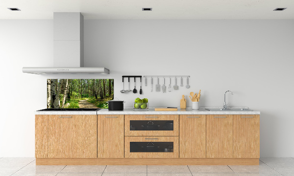 Panneaux muraux cuisine Sentier dans la forêt