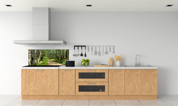 Panneaux muraux cuisine Sentier dans la forêt