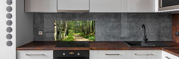 Panneaux muraux cuisine Sentier dans la forêt