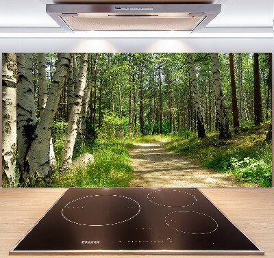 Panneaux muraux cuisine Sentier dans la forêt