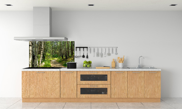 Panneaux muraux cuisine Sentier dans la forêt