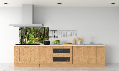 Panneaux muraux cuisine Sentier dans la forêt