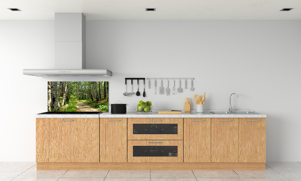 Panneaux muraux cuisine Sentier dans la forêt