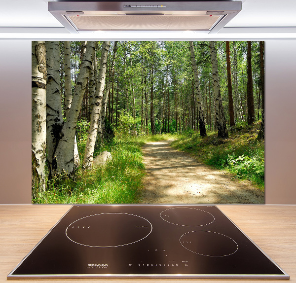 Panneaux muraux cuisine Sentier dans la forêt