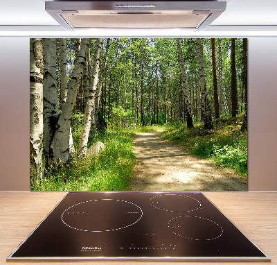 Panneaux muraux cuisine Sentier dans la forêt