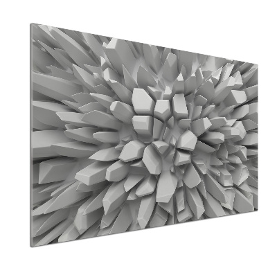 Crédence en verre Abstraction 3D