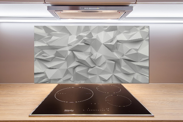 Verre pour crédence Abstraction 3D
