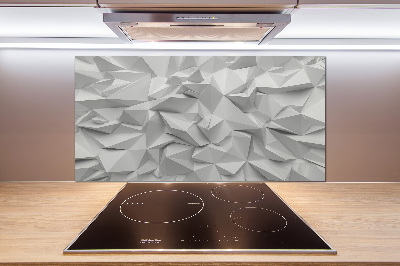 Verre pour crédence Abstraction 3D