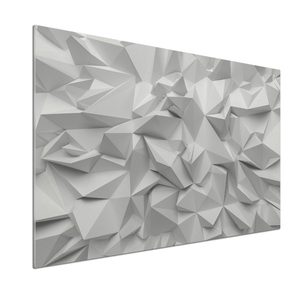 Verre pour crédence Abstraction 3D