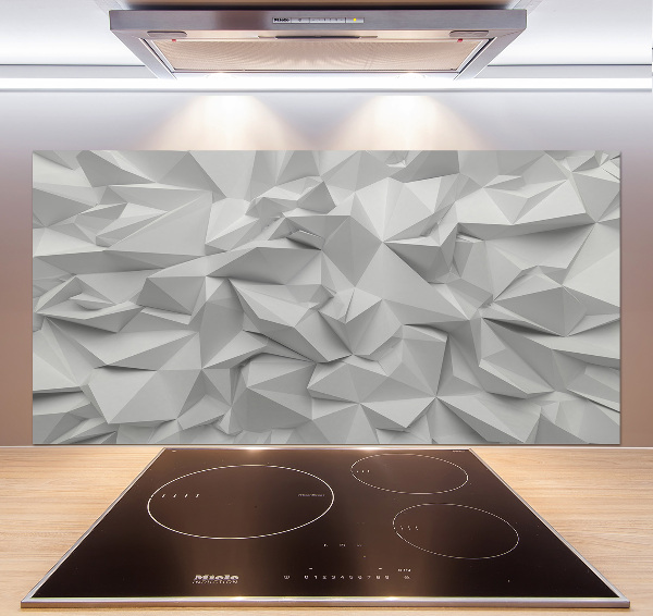 Verre pour crédence Abstraction 3D