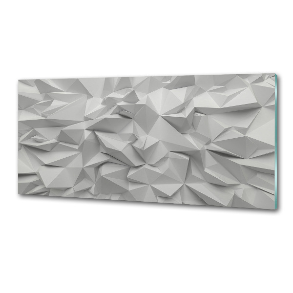 Verre pour crédence Abstraction 3D