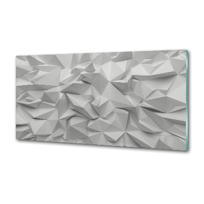 Verre pour crédence Abstraction 3D