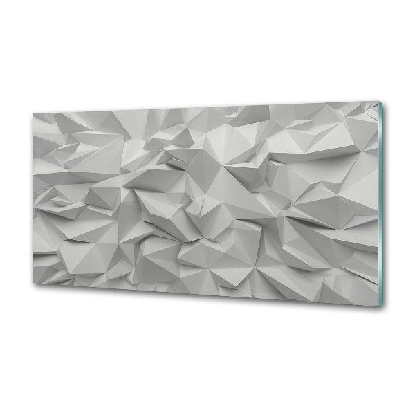 Verre pour crédence Abstraction 3D