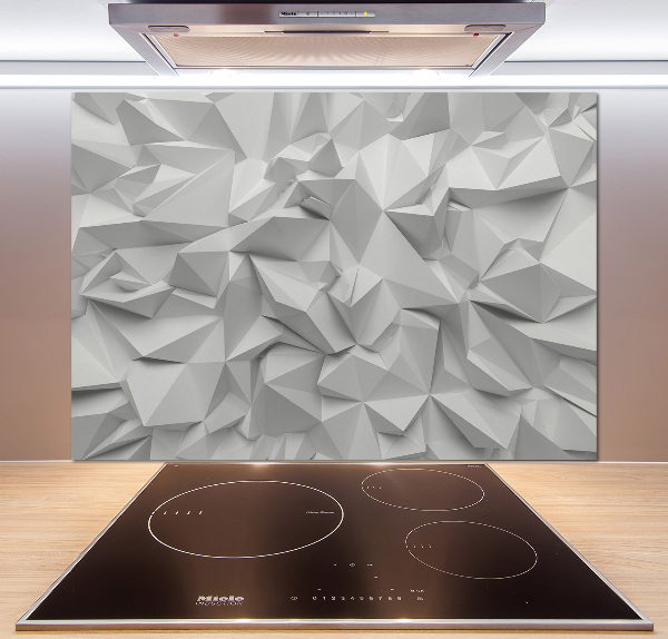 Verre pour crédence Abstraction 3D