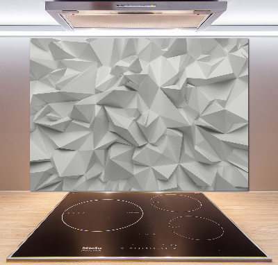 Verre pour crédence Abstraction 3D