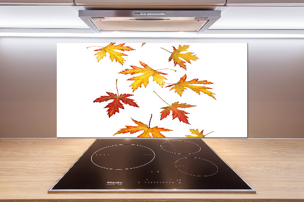 Crédence cuisine en verre Feuilles d'automne