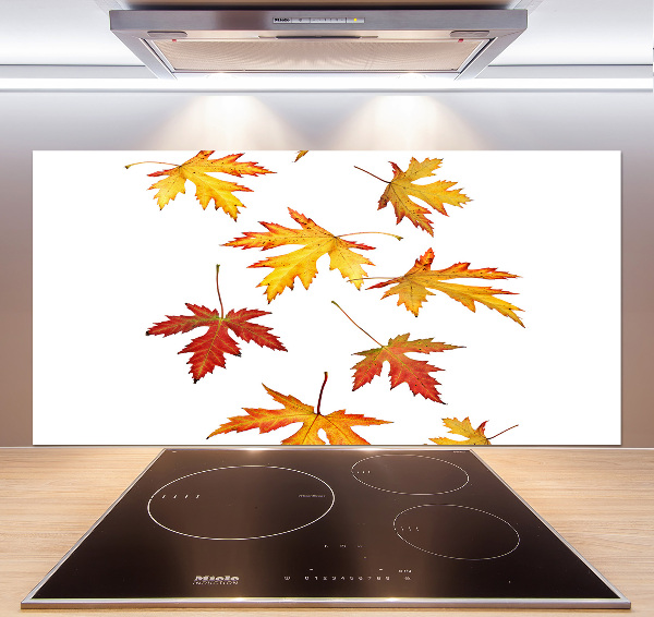 Crédence cuisine en verre Feuilles d'automne
