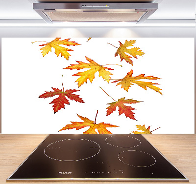 Crédence cuisine en verre Feuilles d'automne