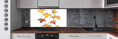 Crédence cuisine en verre Feuilles d'automne