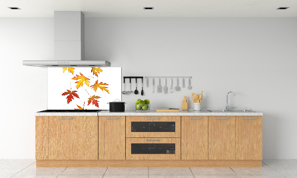 Crédence cuisine en verre Feuilles d'automne