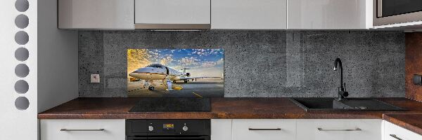 Crédence en verre avec motif Avion