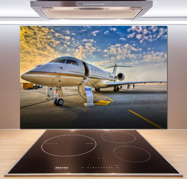 Crédence en verre avec motif Avion