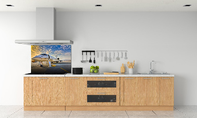 Crédence en verre avec motif Avion