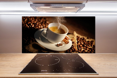 Crédence en verre Café dans une tasse