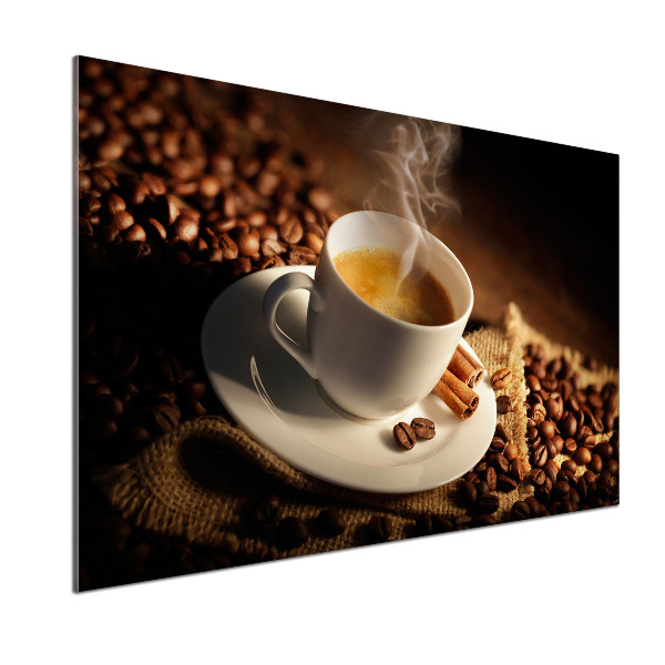 Crédence en verre Café dans une tasse