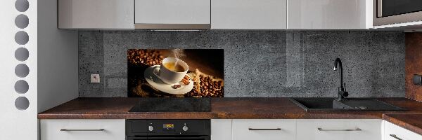 Crédence en verre Café dans une tasse