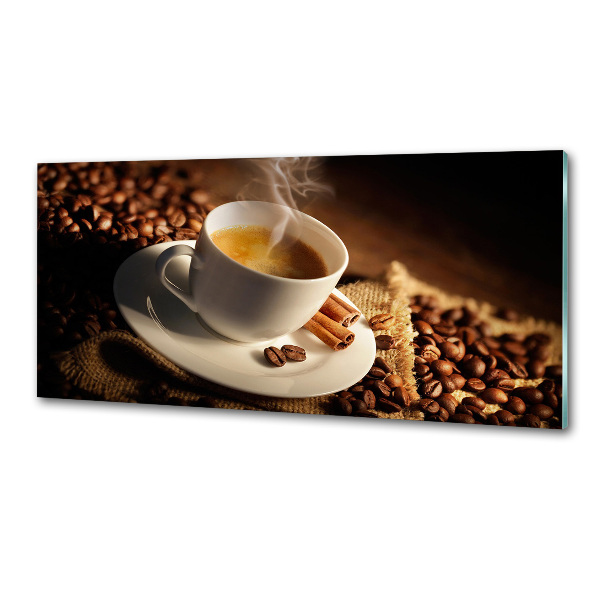 Crédence en verre Café dans une tasse