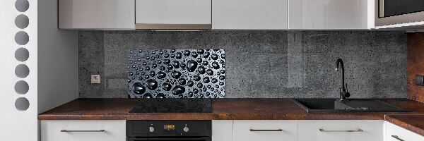 Panneaux muraux cuisine Gouttes d'eau