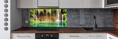 Crédence en verre cuisine Lacs de Plitvice