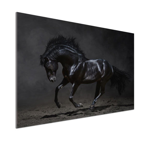 Crédence de cuisine Cheval noir
