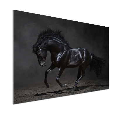 Crédence de cuisine Cheval noir