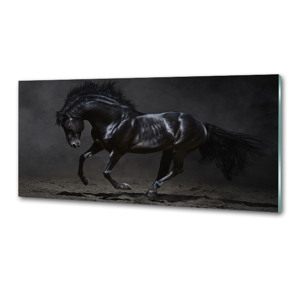Crédence de cuisine Cheval noir