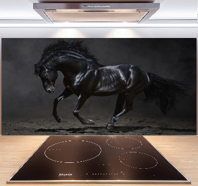 Crédence de cuisine Cheval noir