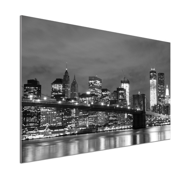 Crédence en verre trempé Manhattan USA