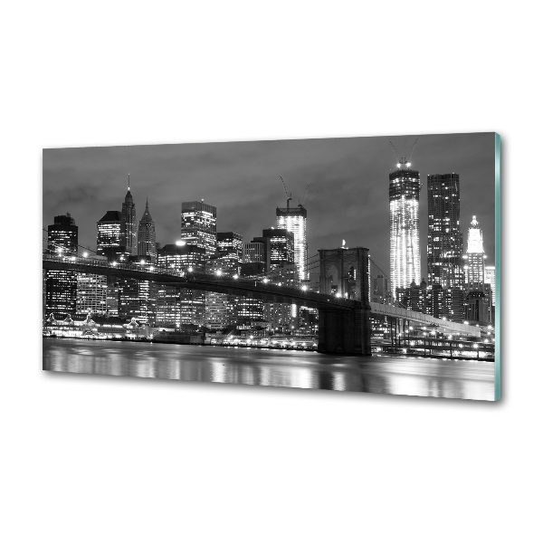 Crédence en verre trempé Manhattan USA