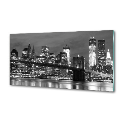 Crédence en verre trempé Manhattan USA